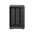 Synology DS725+ 2 Bay NAS AMD Ryzen R1600 2C CPU 4 GB DDR4 ECC SODIMM (2 RAM slots) 1 x RJ-45 1GbE 1 x RJ-45 2.5GbE