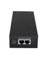 Gigabit Power over Ethernet (PoE) 55V, 1.63Amp 90 Watt (2 x RJ45) & Cord.