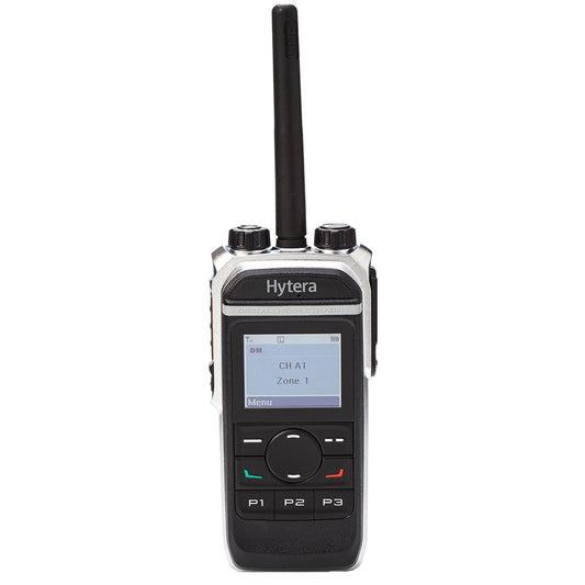 DMR Portable UHF GPS 400-527 MHz 1024CH 4W Display Ltd Keypad IP67 1500mAh Li-Ion