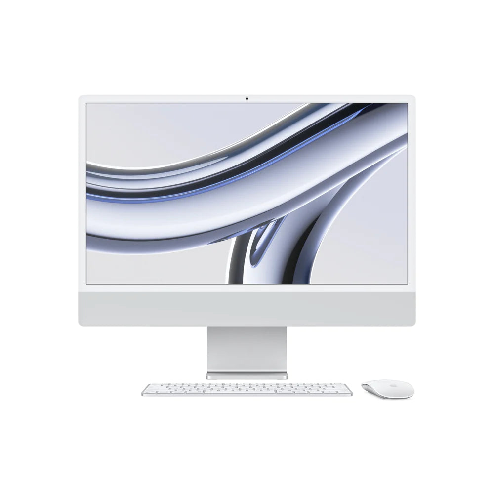 24-inch iMac M3-Chip with 8-core CPU 10-core GPU 256GB - Silver