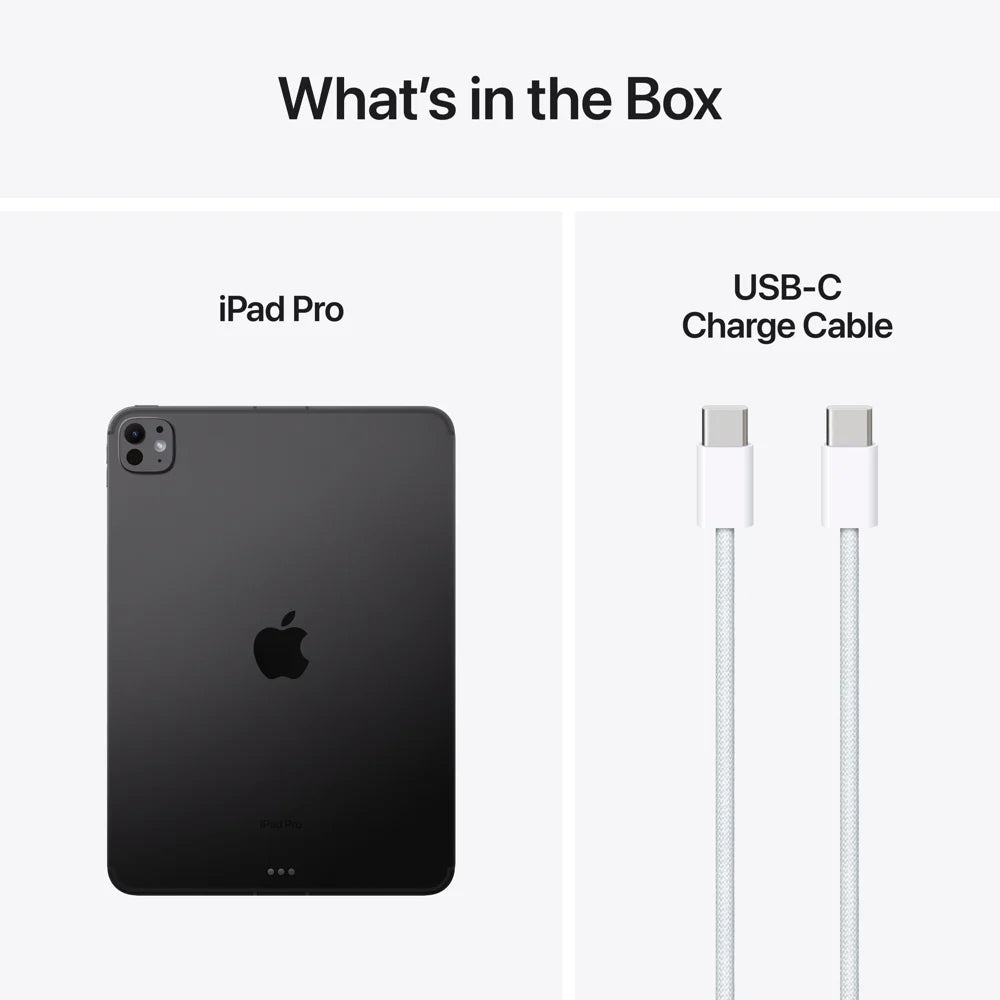 iPad Pro|M4 - 11-inch Wi-Fi 512GB Space Black - Standard Glass