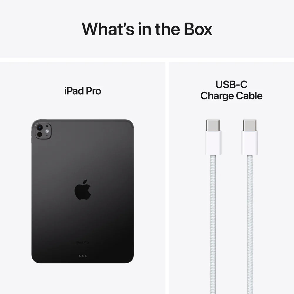 iPad Pro|M4 - 11-inch Wi-Fi 1TB Space Black - Standard Glass