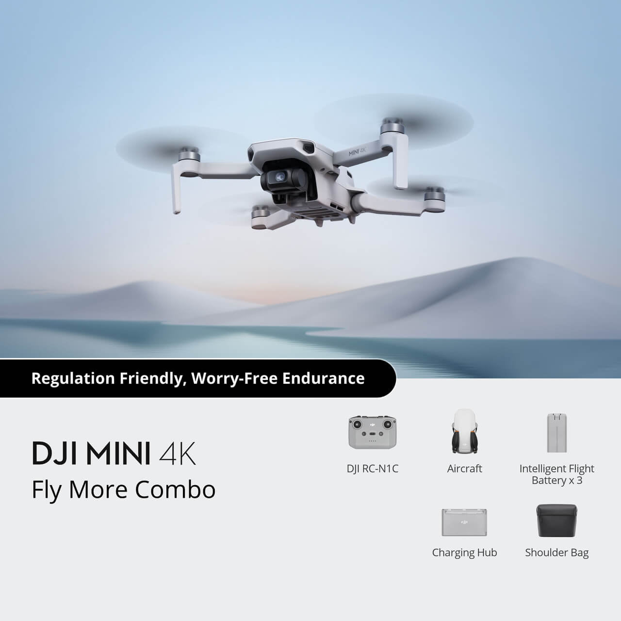 DJI Mini 4K Fly More Combo (RC-N1C) - TecAfrica Solutions