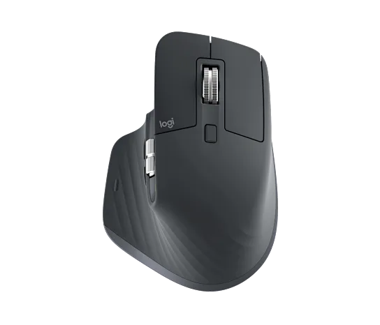 Logitech - MX Master 3S Performance - Wireless Rechargeable USB-C 500Mah Battery - Graphite