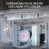 NAUTILUS 240 RS LCD Liquid CPU Cooler - White