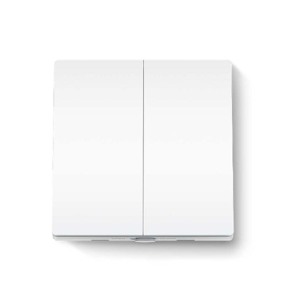 TP-Link Tapo S220 Smart 868MHz Light Switch 2-Gang 1-Way, No Neutral required