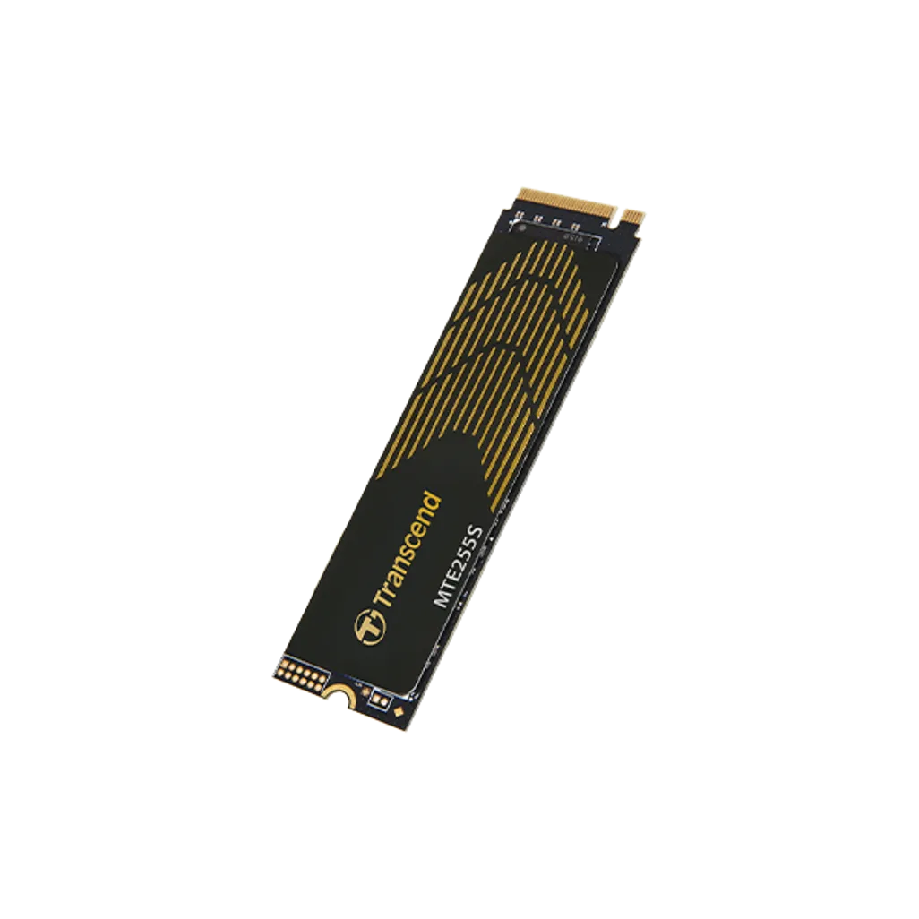 TRANSCEND 2TB MTE255S PCI-E GEN 4X4 M.2 NVMe 2280 SSD 3D NAND -7400 MB/s Read 6500 MB/s Write- Graphen Heat Spreader -1200TBW