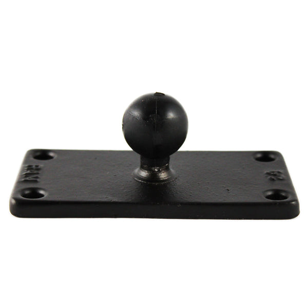 RAM B Size 1″ Ball and Rectangular Plate with 1.5″ x 3.5″ 4-Hole Pattern