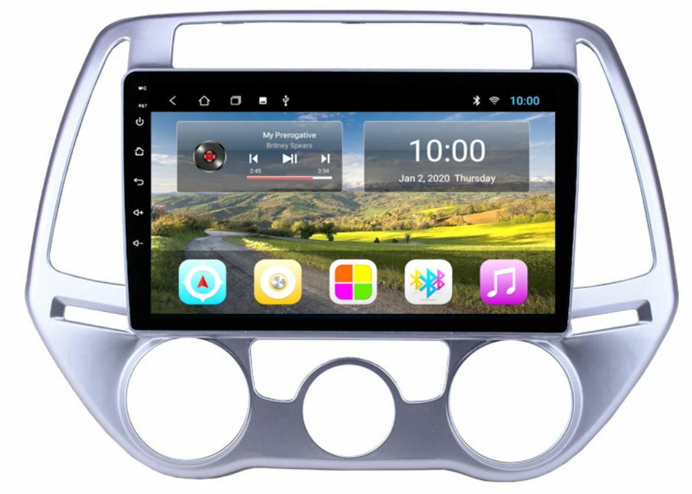 Hyundai i20 Android Headunit Apple Carplay/Android Auto 2008-2012