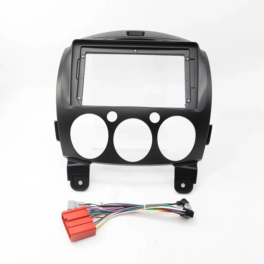 Mazda 2 9″ Trimplate with SWC Harness