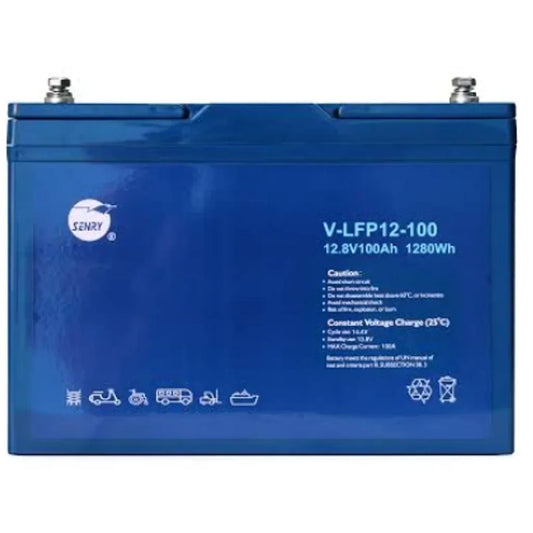 SENRY V-LFP12-100 12V 100Ah Lithium Iron Phospate battery