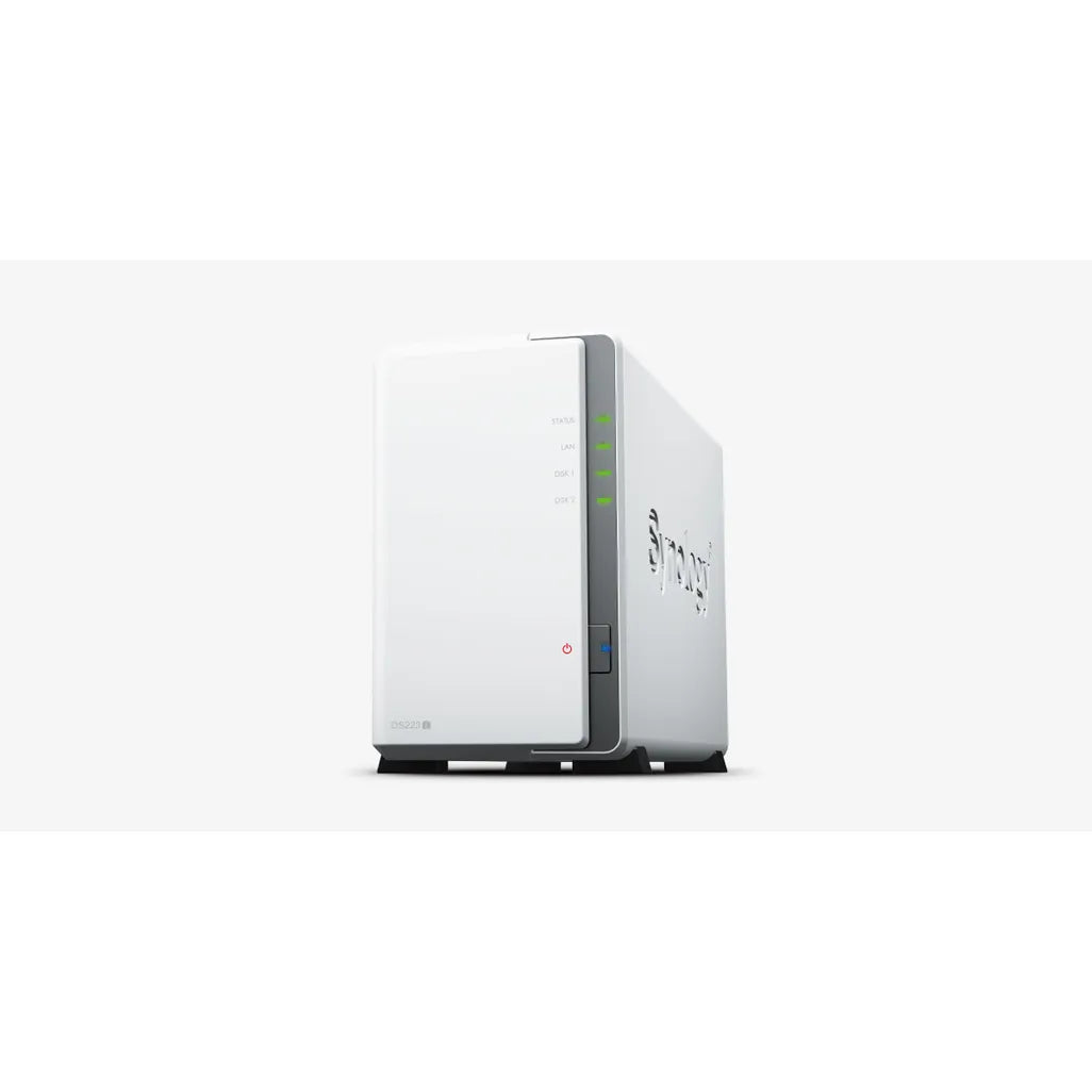 Synology DiskStation DS223J, NAS, Desktop, Realtek, RTD1619B, 1 GB, DDR4