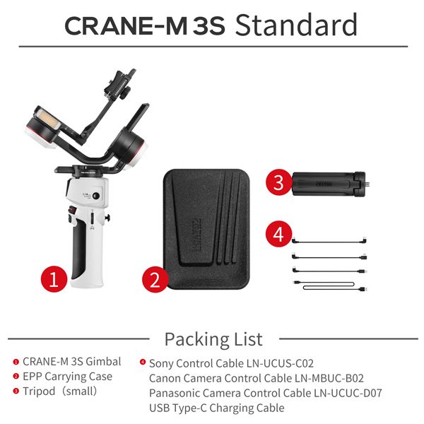 Zhiyun Crane-M3 S Gimbal Stabilizer - TecAfrica Solutions