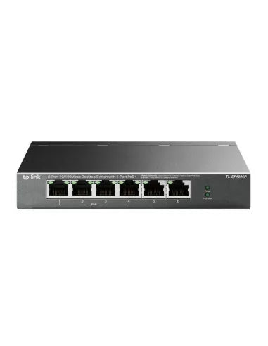 TP-Link 6-Port 10/100 Mbps PoE+ Desktop Switch
