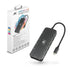 Vantec USB C Hub 2xUSB3.3xUSB2.0 2x4K HDMI(60Hz);VGA;Gigabit RJ45;SD&MicroSD reader; Requires DP Alt Mode signal from USB C por - TecAfrica Solutions