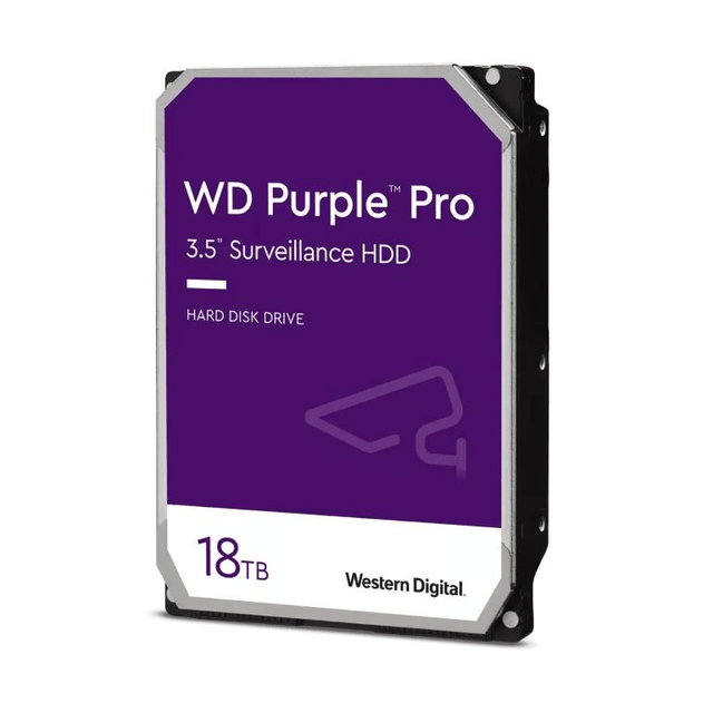 WD Purple Pro AI Surveillance 18TB 3.5" SATA Internal HDD