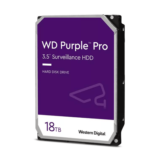 WD Purple Pro AI Surveillance 18TB 3.5" SATA Internal HDD