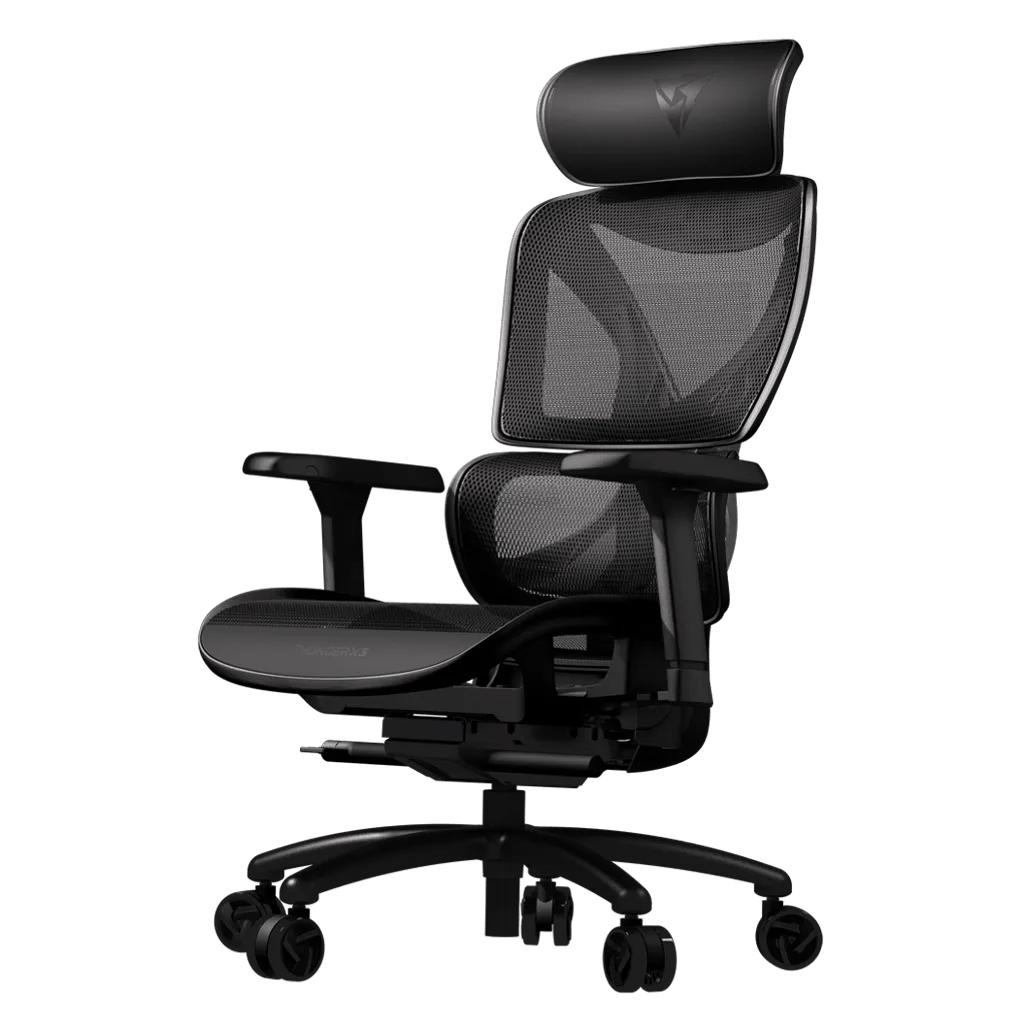 Thunderx3 XTC PRO Ergonomic Chair - Mesh Black (TEGC-3091101.11)