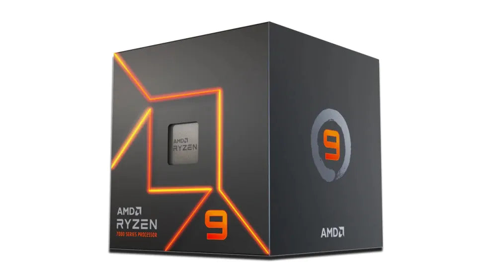 AMD Ryzen 9 7900 5nm SKT AM5 CPU; 12 Core/24 Thread; Base Clock 3.7GHz;64 MB Cache; Radeon Graphics; Wraith prism cooler - TecAfrica Solutions