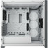 5000D RGB Airflow Tempered Glass Mid-Tower; White - TecAfrica Solutions