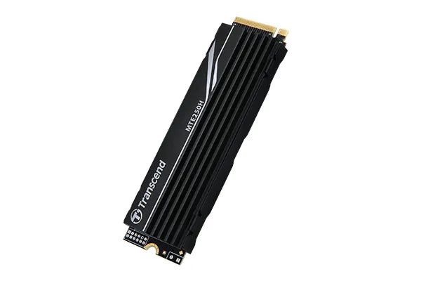 TRANSCEND 2TB MTE250H PCI-E  GEN 4X4 M.2 NVMe 2280 SSD 3D TLC -7100 MB/s Read 6500 MB/s Write- with Heat Sink - 1560TBW