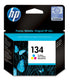 HP 134 Tri-color Original Ink Cartridge;~560 pages.