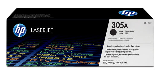 HP 305A Black Original LaserJet Toner Cartridge;2;200 pages.