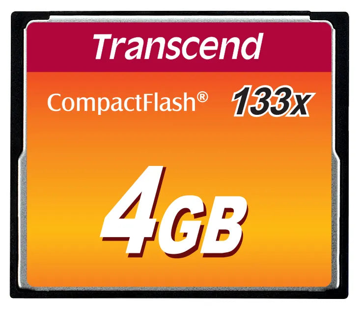 TRANSCEND 4GB COMPACT FLASH 133X - TecAfrica Solutions
