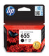 HP 655 Black Original Ink Advantage Cartridge;~550 pages. (DeskJet Ink Advantage 4615/4625/3515/3525/5525).