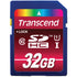TRANSCEND 32GB SDHC UHS-I CLASS10 CARD - ULTIMATE
