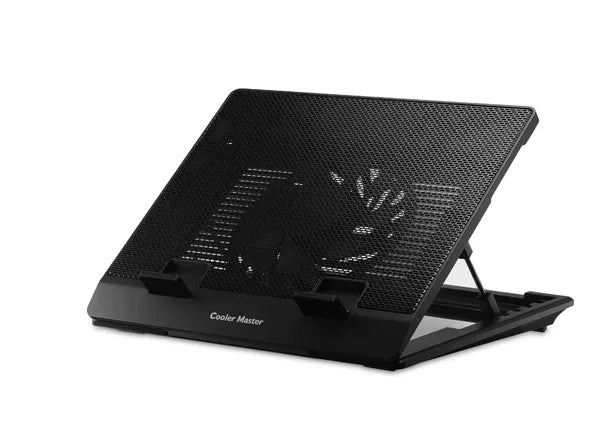 Cooler Master NotePal ErgoStand Lite 15.6''; 1 x Silent 160mm Fan; 5 x Height Adjust; 2 x USB  Output; Fan Speed Controller.