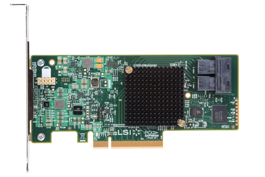 INTEL 'WAIMEA CANYON' 8-CHANNEL PCIe RAID CARD - Entry-Lvl LSI3008 ROC - 2x Internal SFF8643 HD-Mini-SAS Connectors