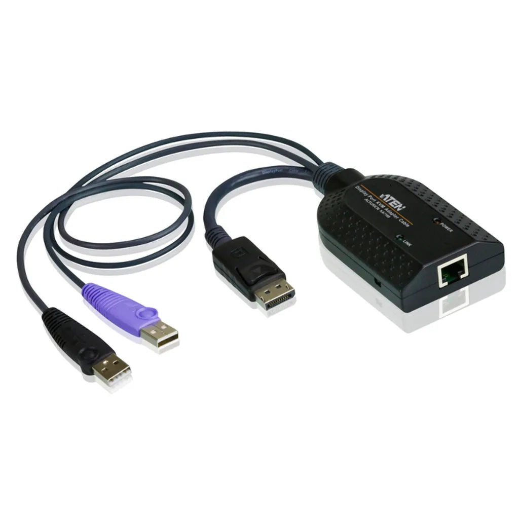 ATEN USB - DisplayPort to Cat5e/6 KVM Adapter Cable