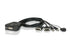 ATEN 2-port USB DVI Cable KVM Switch