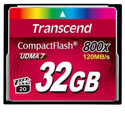TRANSCEND 32GB 800X CF CARD - TecAfrica Solutions