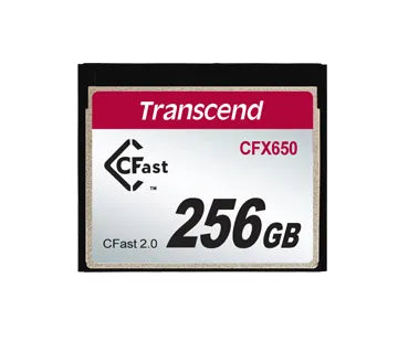 TRANSCEND 128GB CFX650 CFAST 2.0 CARD