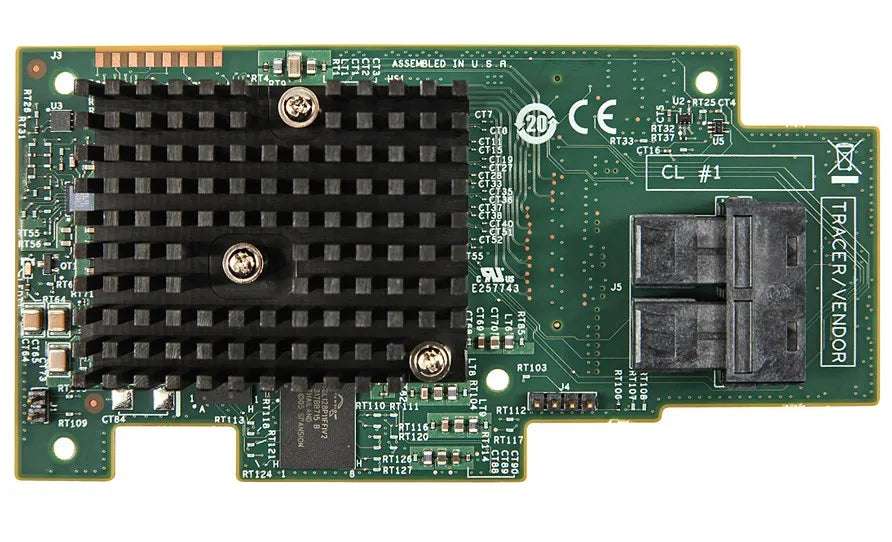 INTEL 'COFFEE CANYON' 8-CHANNEL INTEGRATED RAID MODULE - Mainstream LSI3108 ROC - 2x Internal SFF8643 - 1GB Cache; 12Gb/s SAS |