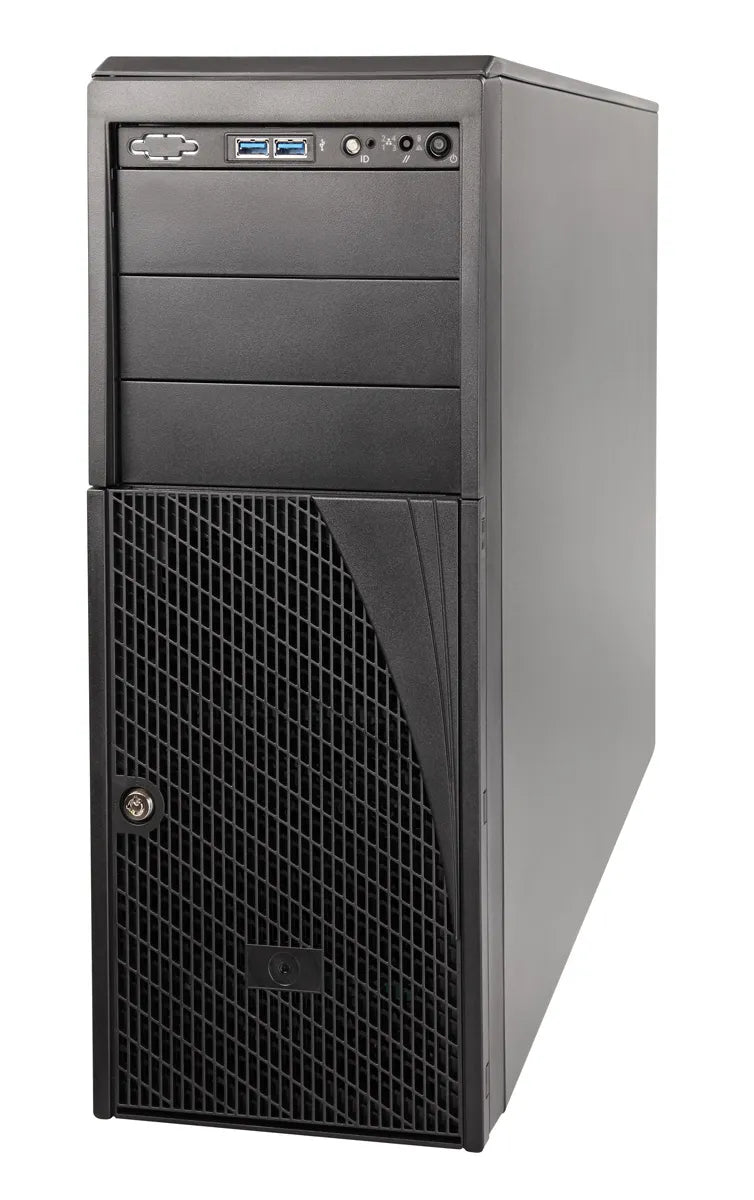 INTEL 4U PEDESTAL CHASSIS - FIXED HDD BAYS; H/S FANS; PSU & RPSU not included; designed for the Intel Server Board S2600 - TecAfrica Solutions