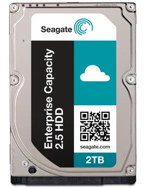 Seagate Exos 7E2000 2TB 512e SATA 2.5'' Drive; 6GB/s Interface; RPM7200; 128MB cache