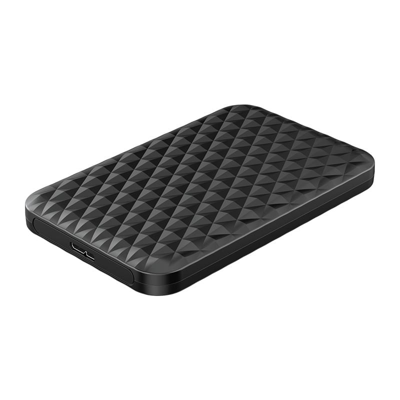 ORICO 2.5" 5Gbps|USB3.0|Diamond Pattern Design|Supports up to 4TB - Hard Drive Enclosure - Black - TecAfrica Solutions