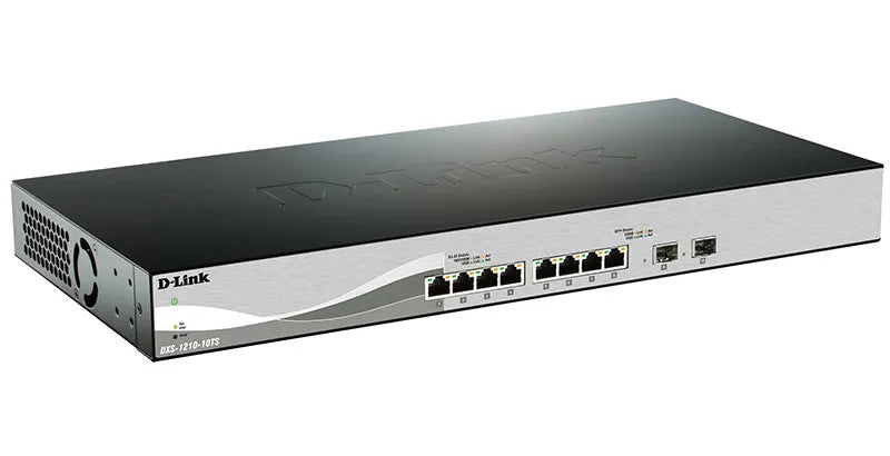 D-Link 10G Smart Switch with 8-port 10GBASE-T and 2-port 10GBASE-T/SFP+ combo port