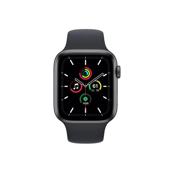 Watch SE GPS 40mm Space Grey Aluminium Case With Midnight Sport Band - TecAfrica Solutions