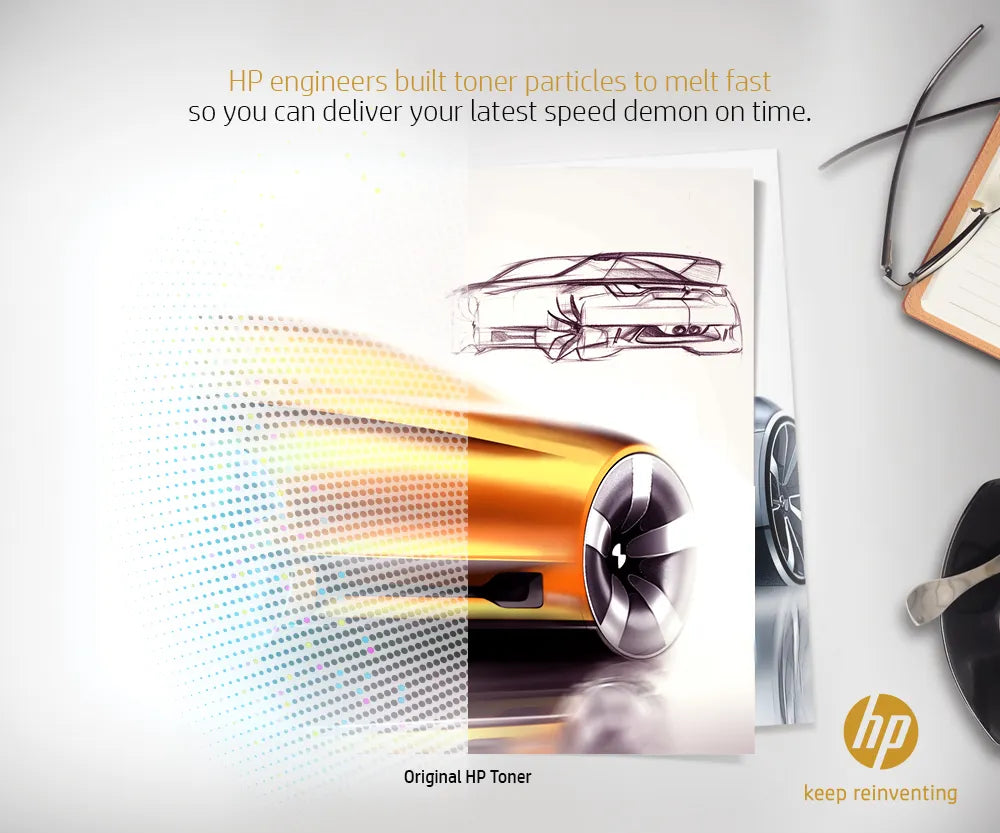 HP 124A Yellow Original LaserJet Toner Cartridge;~2;000 pages. . (Colour LaserJet 2600n ).