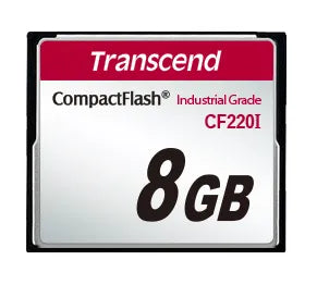TRANSCEND 8GB CF220I INDUSTRIAL GRADE CF CARD - SLC