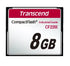 TRANSCEND 8GB CF220I INDUSTRIAL GRADE CF CARD - SLC