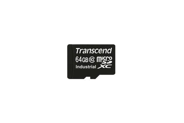 TRANSCEND 64GB INDUSTRIAL MICROSDHC CLASS10 CARD - MLC