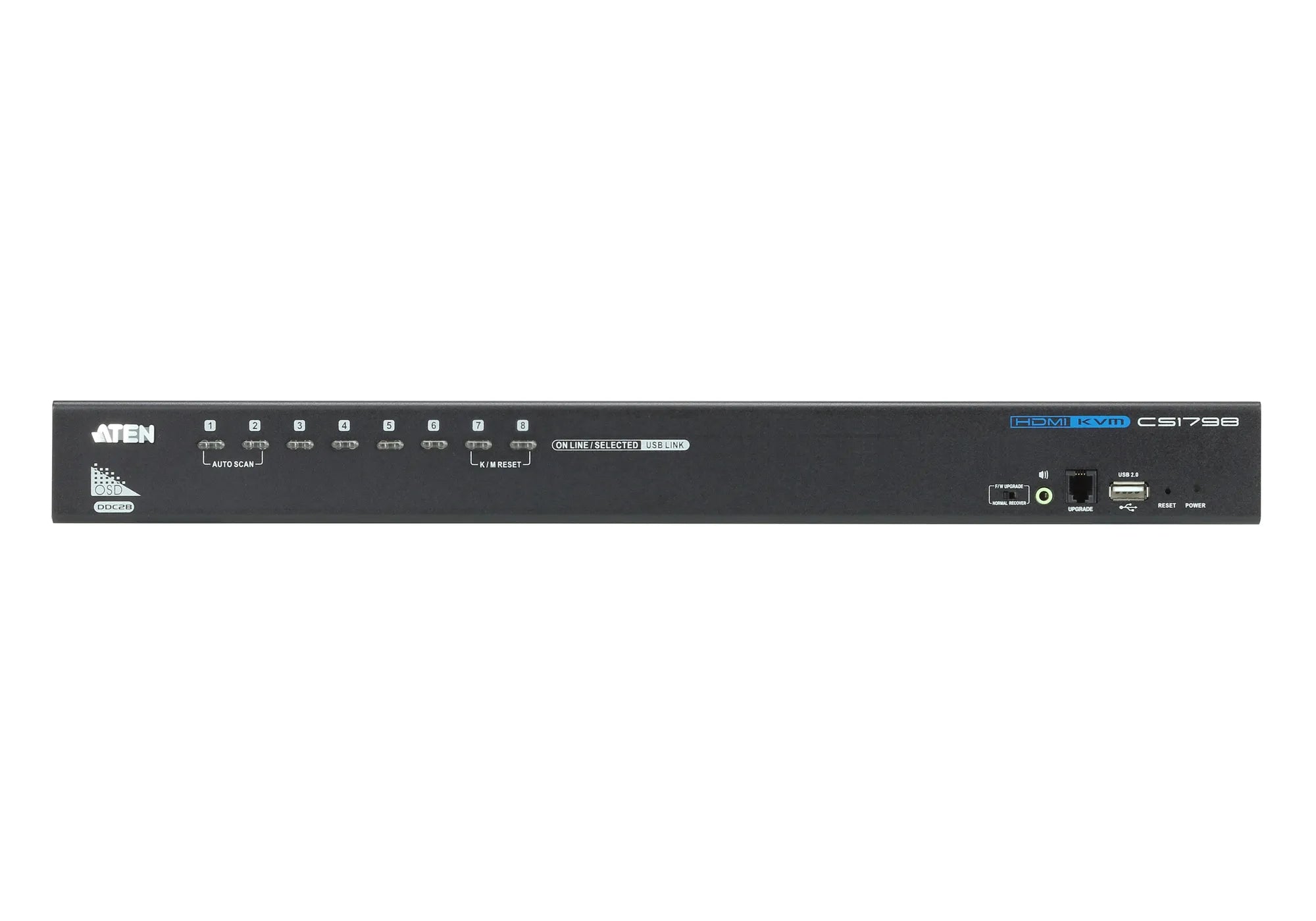 ATEN 8-port HDMI KVM Switch8-Port USB HDMI KVM Switch/W/(US/EU/OUT) CORD ATEN