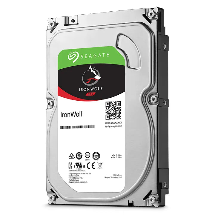 Seagate Ironwolf 2TB NAS; 3.5'' Internal; SATA 6GB/s; RPM 6400; 64MB Cache