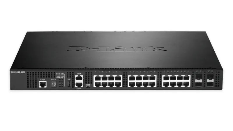 D-Link 20-port 10GBASE-T and 4-port 10GBASE-T/SFP+ Combo Port