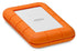 Seagate LaCie RUGGED Thunderbolt™ USB-C; 5TB; Shock; dust and water resistant; AES-256; USB 2.0; USB 3.1; Orange